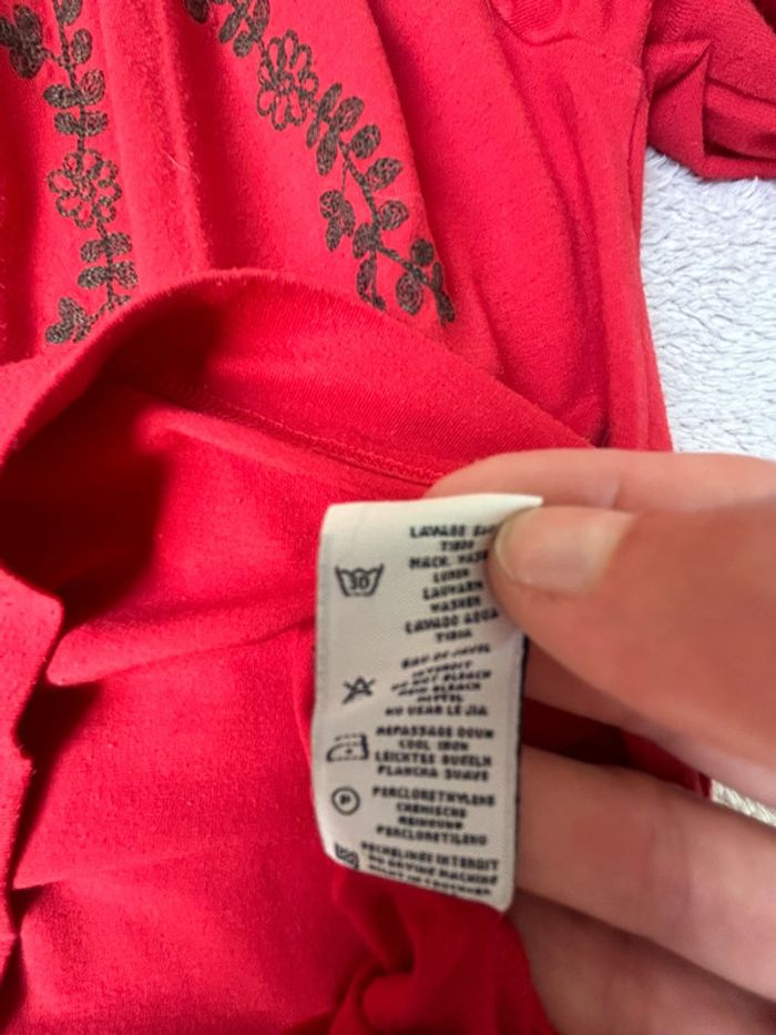 Pull fille rouge - photo numéro 10