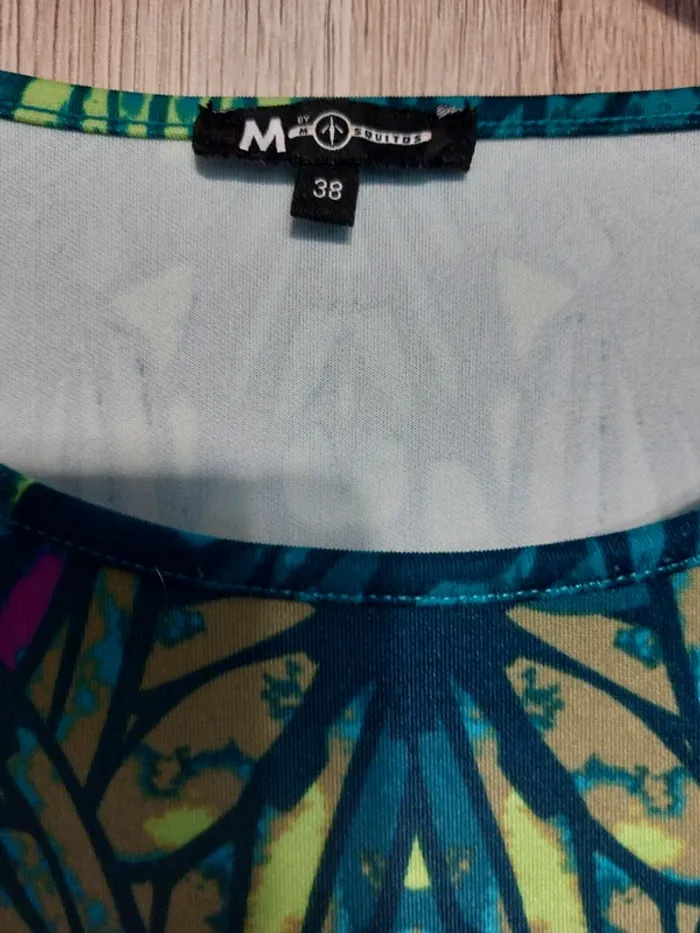 Robe motifs manches 3/4 - photo numéro 2