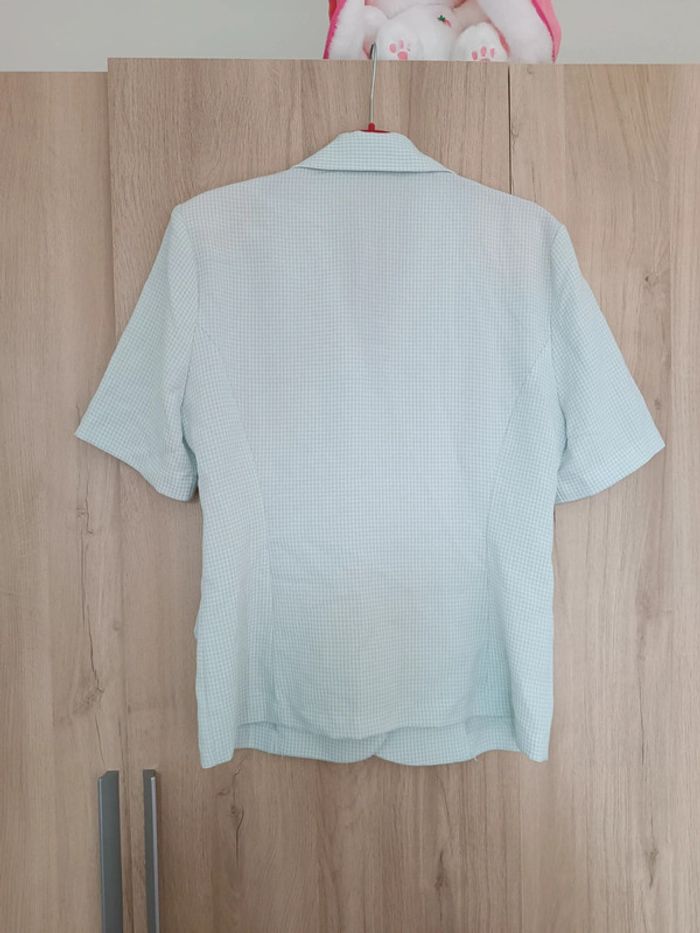 Veste femme carreaux vichy taille 38 - photo numéro 8