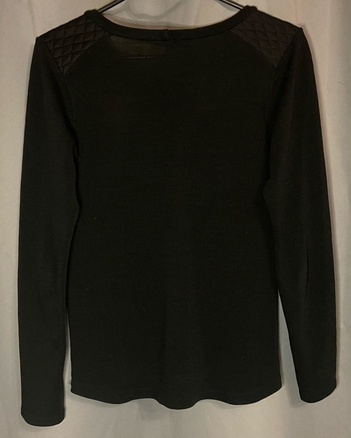 Pull »Zoé&Co »noir et argenté - photo numéro 3