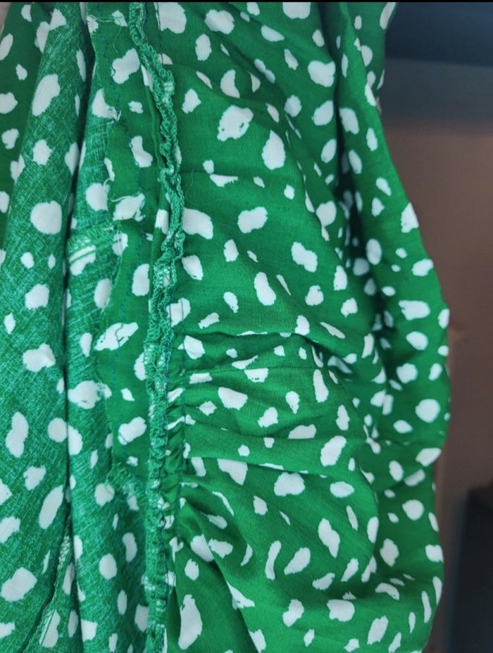Robe verte et blanche goa - photo numéro 4