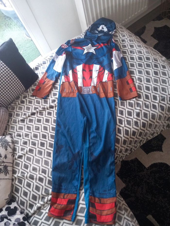 Déguisement captain america 7 8 ans