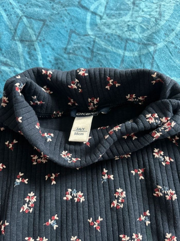 Teeshirt manche longue col roulé - photo numéro 2