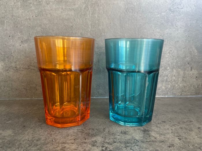 Verres colorés