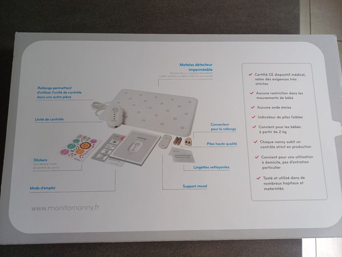 Détecteur respiration lit bébé - photo numéro 5