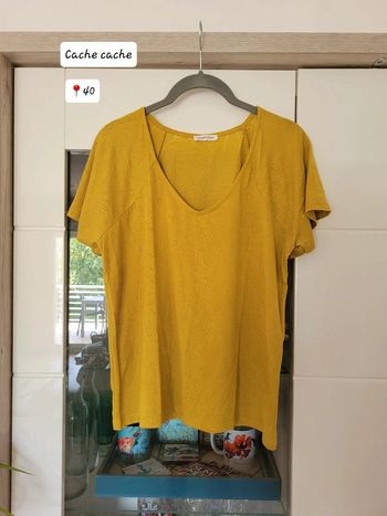 Tee-shirt cache cache 40