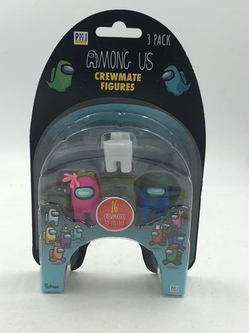 Coffret 3 figurines Among Us Tomy neuf