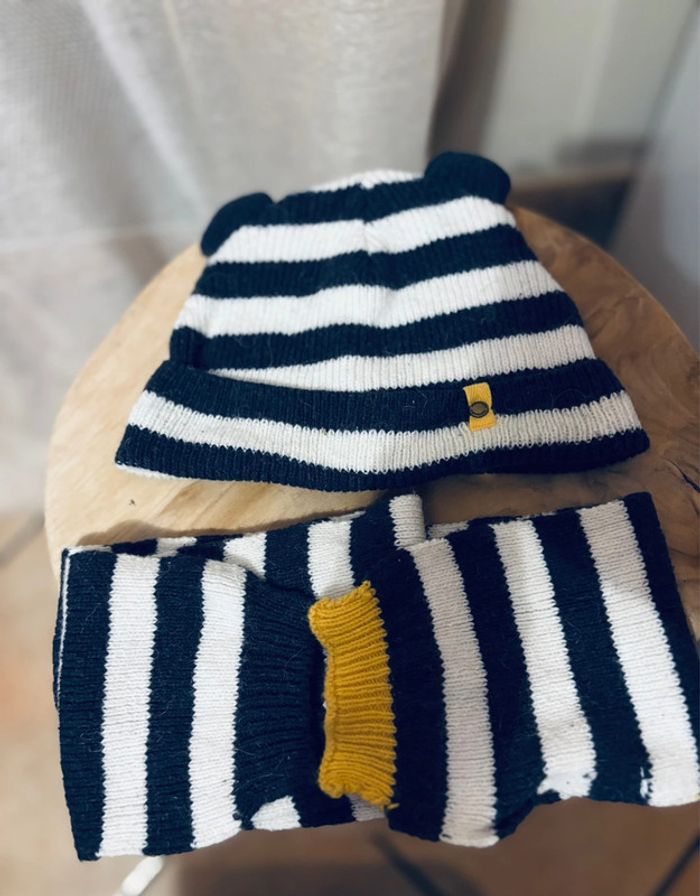 Ensemble bonnet / écharpe vertbaudet - photo numéro 6