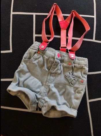 Short a bretelle 9mois