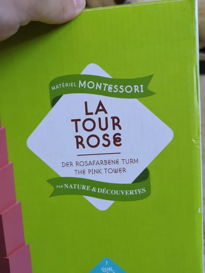 Tour rose - Montessori - photo numéro 4