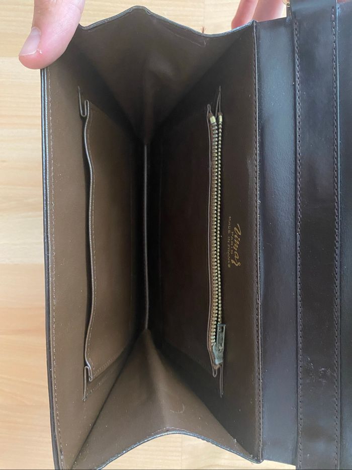 Sac à main en cuir noir - photo numéro 6