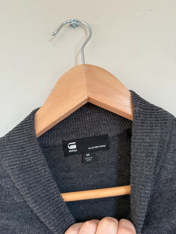 Pull G-star gris - photo numéro 3
