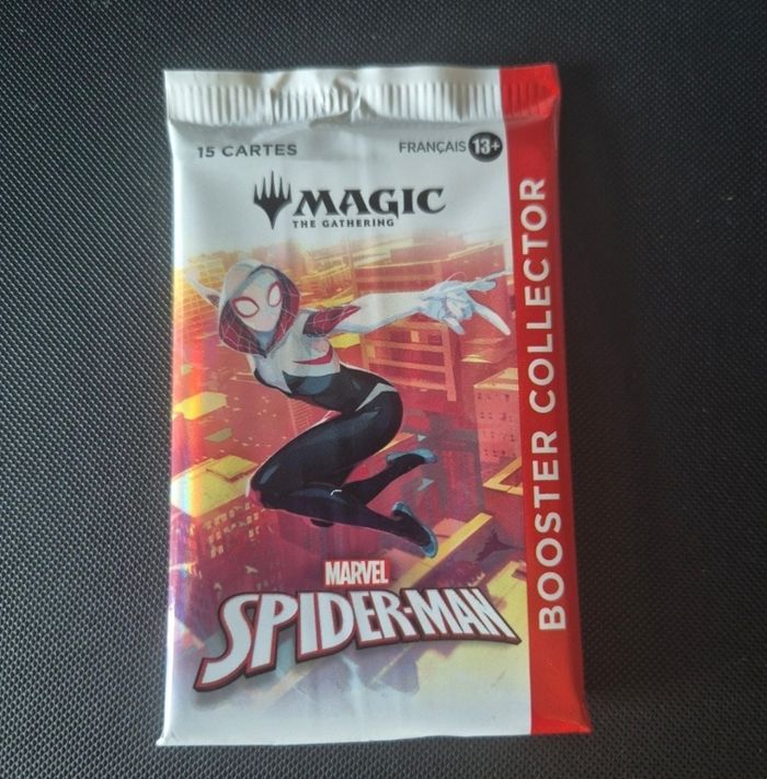 MTG magic the gathering Tcg spiderman booster collector fr neuf