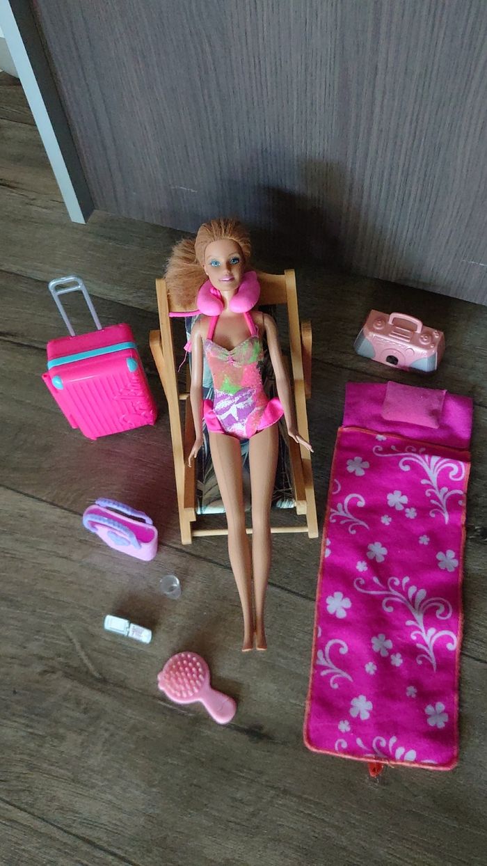 Accessoires barbie plage - photo numéro 3