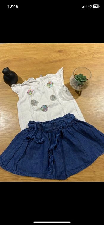 🌹Adorable ensemble pour petite fille, taille 3 ans.🌹