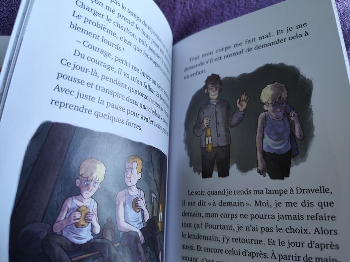 Lot 2 livres j aime lire 7ans tomes 72 joseph enfant de la mine Gwenaëlle boulet et tome 73 la voleuse de noel Anne laure bondoux - photo numéro 7