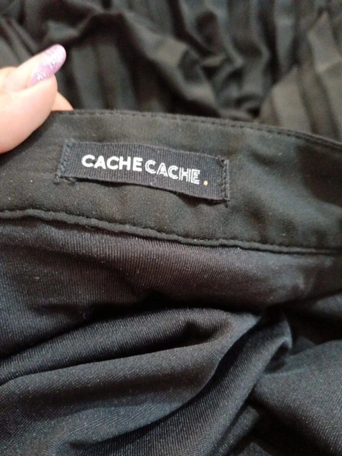 C54 jupe noir cache cache 36 - photo numéro 3