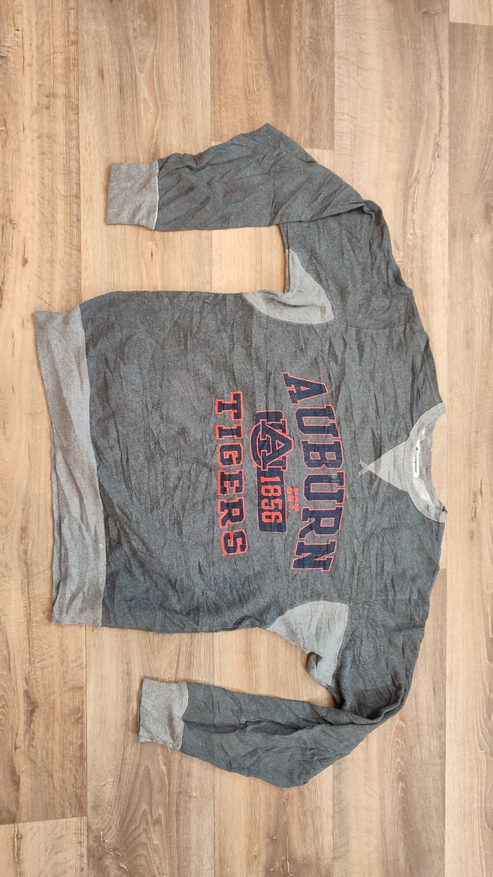 Vêtement Homme Sweatshirts Sweats pull gris auburn Champion taille M #Retrostreet - photo numéro 4
