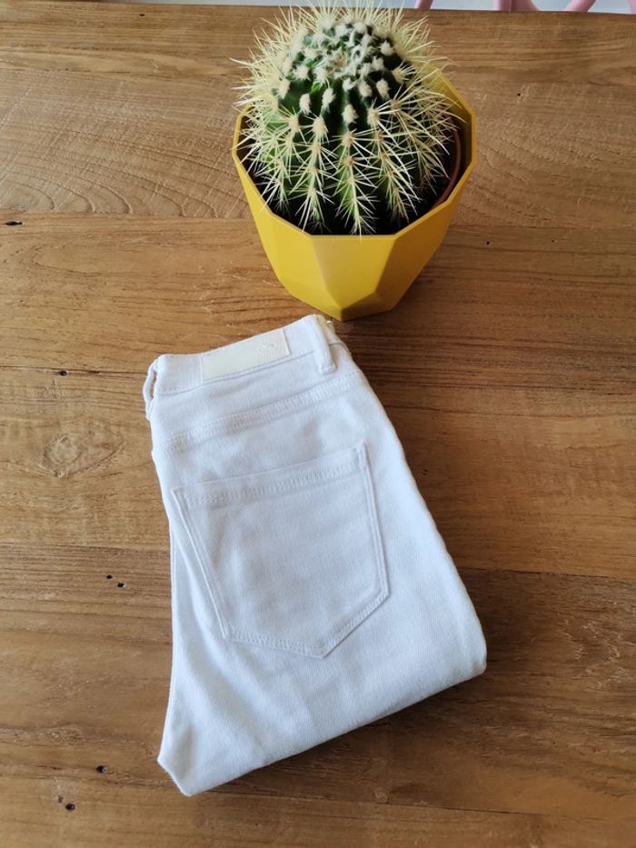 Jeans skinny blanc