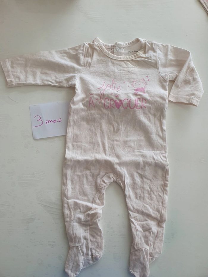 Pyjama fin 3 mois