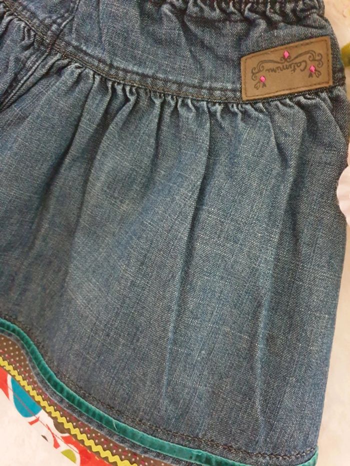 Jupe en Jeans Catimini Taille 4 ans - photo numéro 6