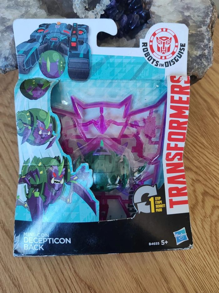 Lot Transformers Decepticon Back b4655 et Slipstream b4657