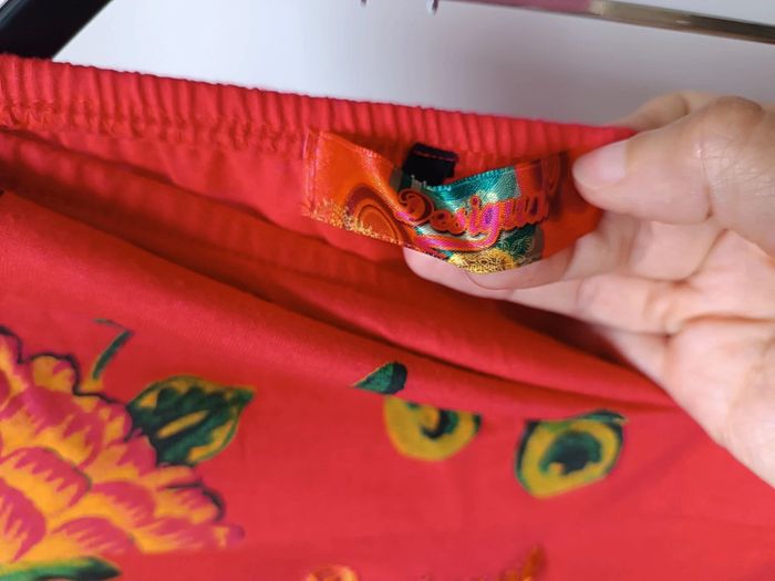 Robe courte rouge Desigual - taille M - neuve - photo numéro 4