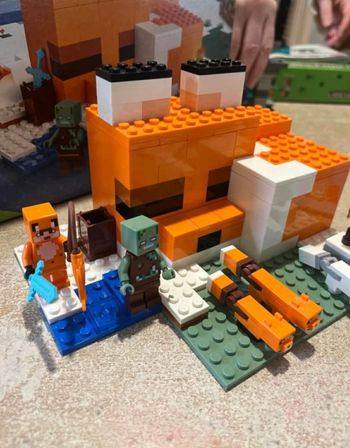 Lego renard Minecraft 