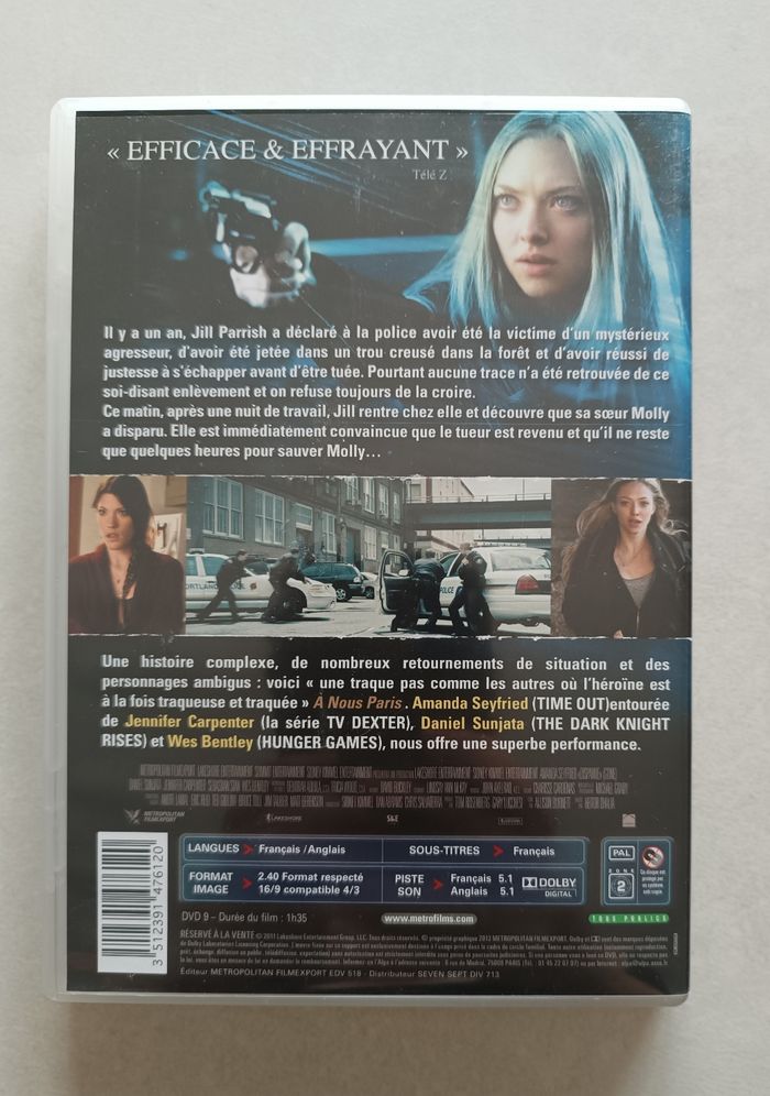 DVD Disparue - photo numéro 3