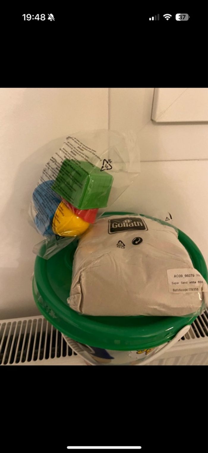 Super Sand / Seau avec moules  neuf - photo numéro 3