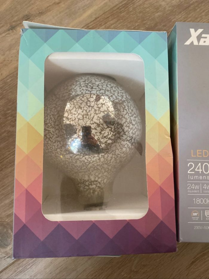 Lot de 4 grosses ampoules décoratives - photo numéro 9