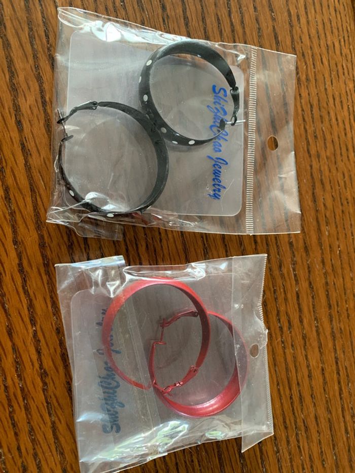 Boucles d’oreilles fantaisie