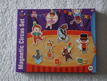 Puzzle magnétique Cirque neuf pour enfants (3 ans +)