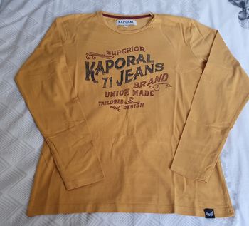 Tee shirt ML kaporal de taille 16ans