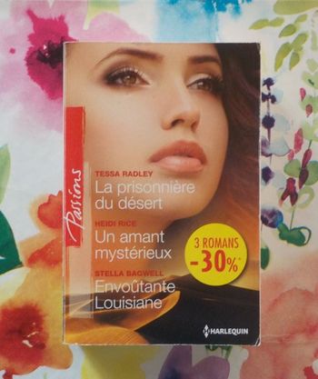 HARLEQUIN PASSION HS La prisonnière du désert Un amant mystérieux Envoûtante Louisiane
