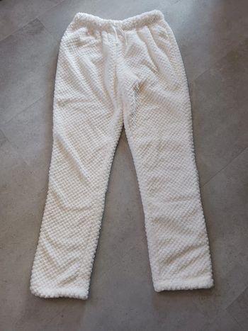 Pantalon d'intérieur 34/36 blanc Bouchara