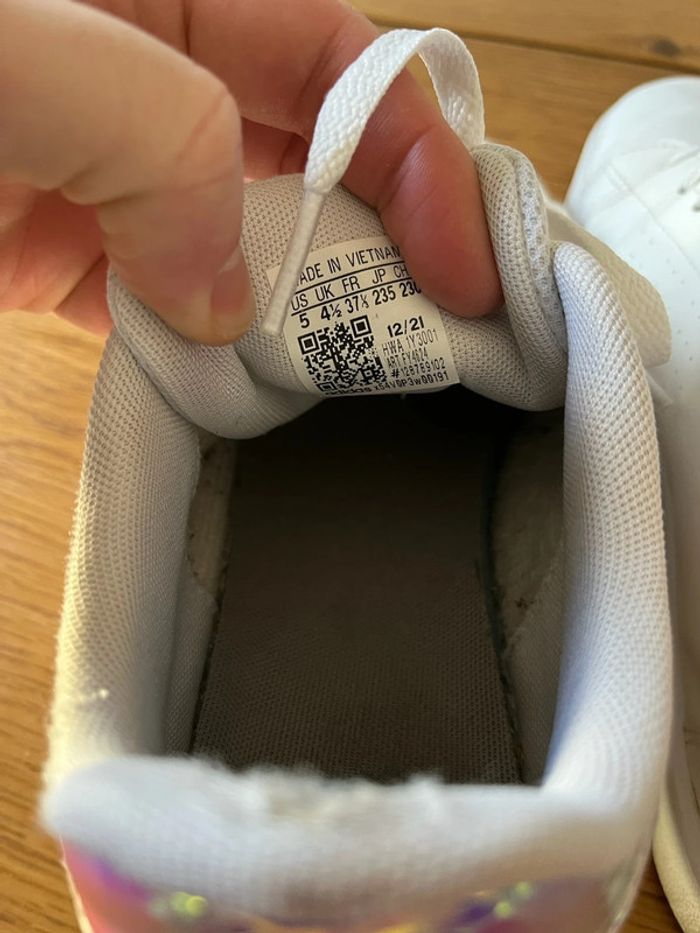 Baskets femme Adidas Advantage – Taille 37 1/3 👟 État satisfaisant – portées mais encore utilisables - photo numéro 6