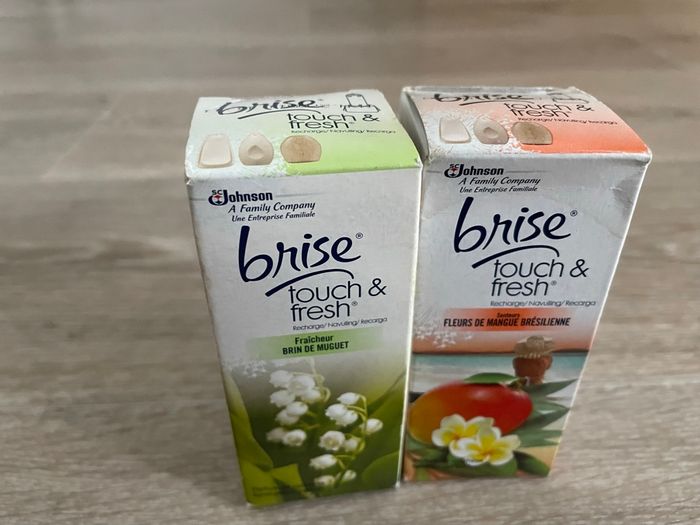 2 recharges brise touch & fresh neuf