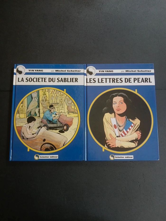 Lot de 2 bd yin yang, EO