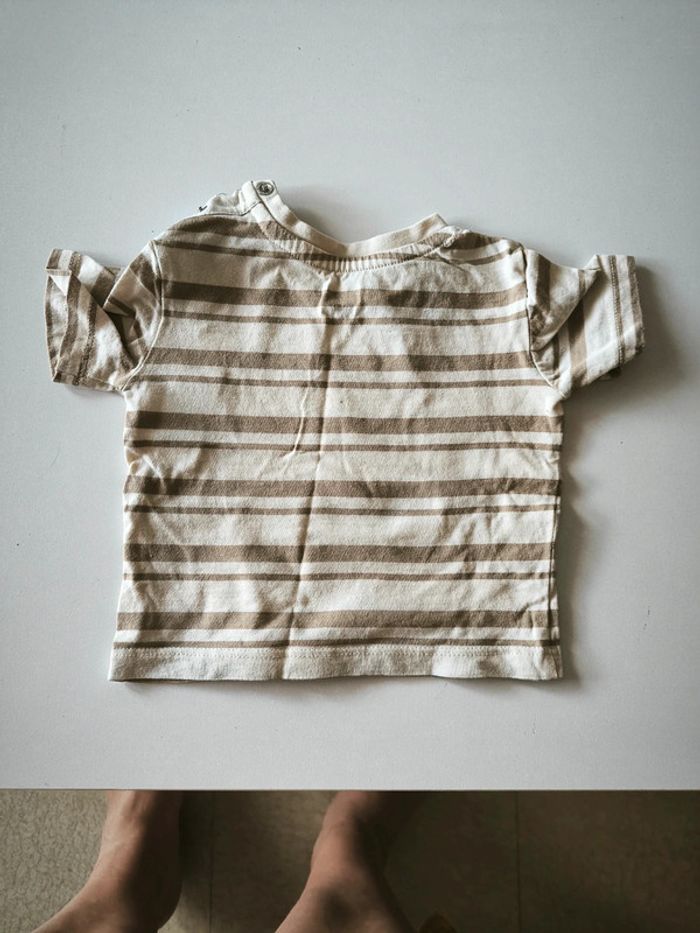Ensemble salopette short 3 mois - photo numéro 2