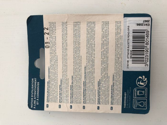 Attache tétine, Thermobaby - photo numéro 2