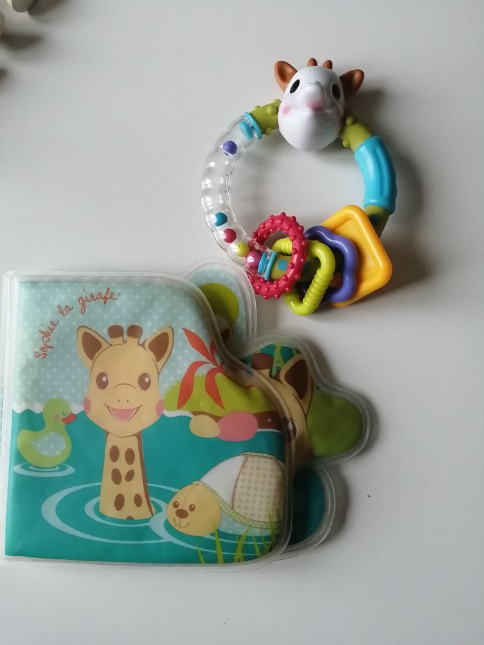 lot de jouets sophie la girafe - photo numéro 6