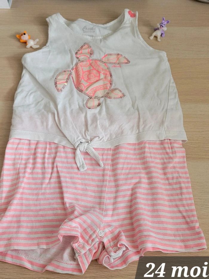 Combi short Gémo 24 mois