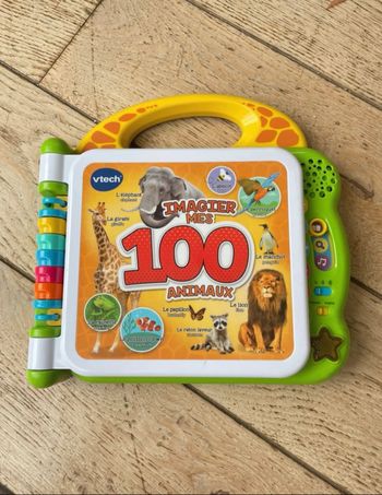 Imagier des 100 animaux interactif