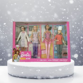 Coffret Barbie "You Can Be Anything" (4 Poupées)