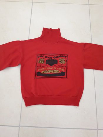 Sweat col roulé 8 ans