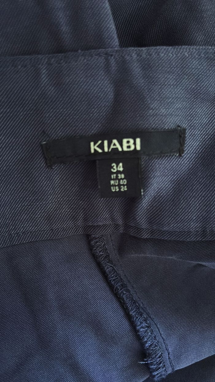Pantalon droit bleu Kiabi T34 - photo numéro 4