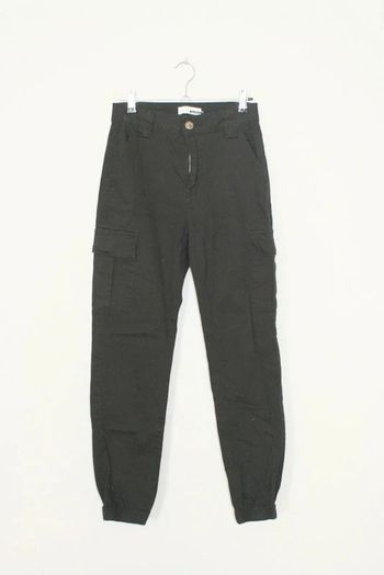 Pantalon Laulia Cargo noir noté 36 mais taille 34