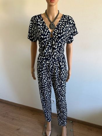 Combinaison bleue marine et blanche neuve Breal taille 36