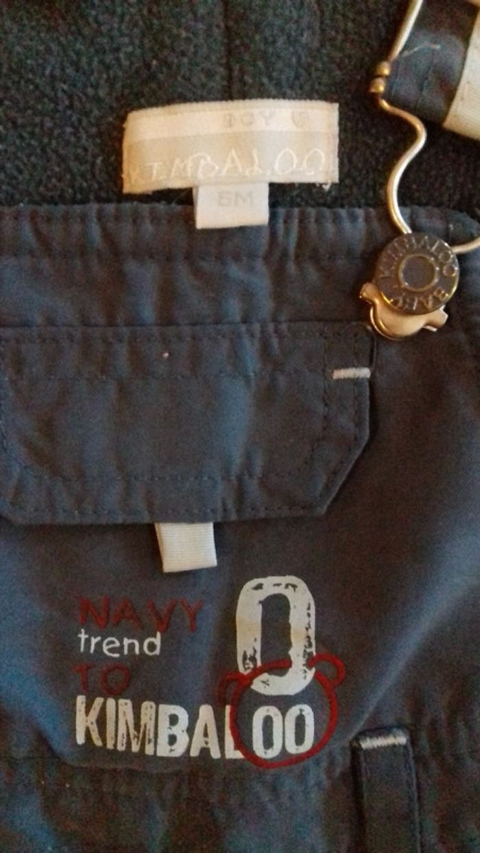 Salopette doublée polaire pour hiver au chaud 6 mois kimbaloo - photo numéro 4